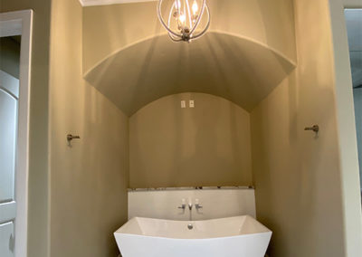 bathroom tub by Greg Avery Homes in Stillwater, OK 74074