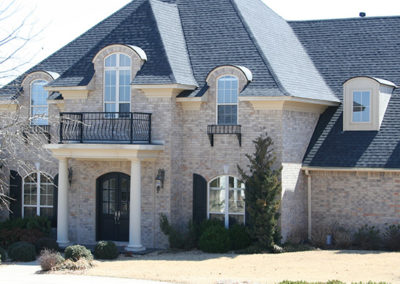 exterior of 2 story brick home by Greg Avery Homes in Stillwater, OK 74074