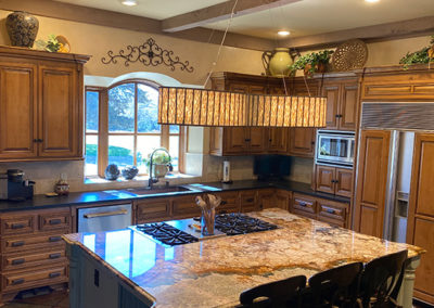 kitchen by Greg Avery Homes in Stillwater, OK 74074