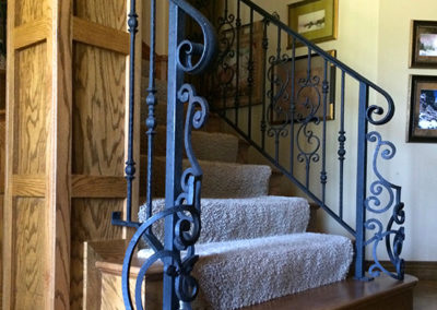 staircase by Greg Avery Homes in Stillwater, OK 74074