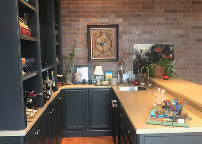 kitchenette area by Greg Avery Homes in Stillwater, OK 74074
