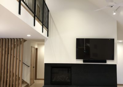 Interior of a custom Greg Avery Homes home
